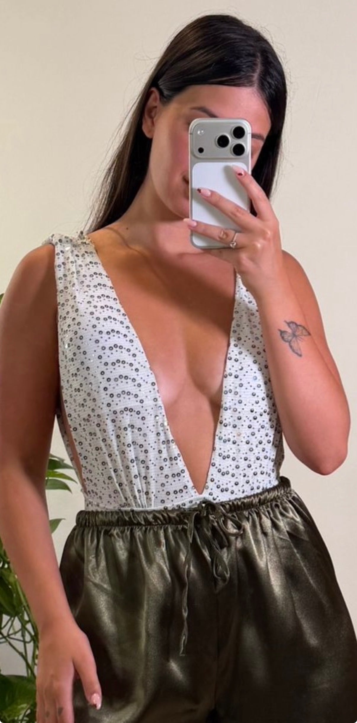 Body lentejuelas