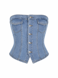 Top vaquero Denim
