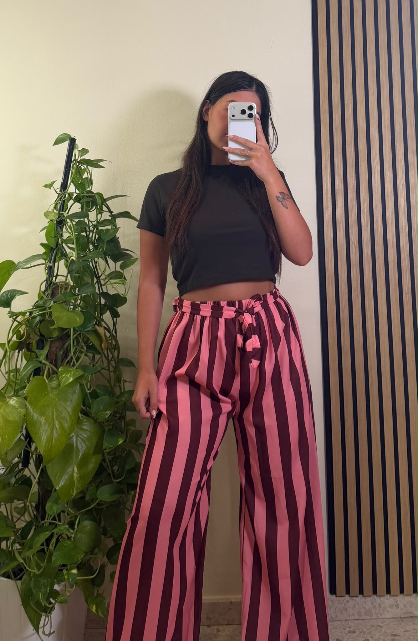 Pantalón rayas verano