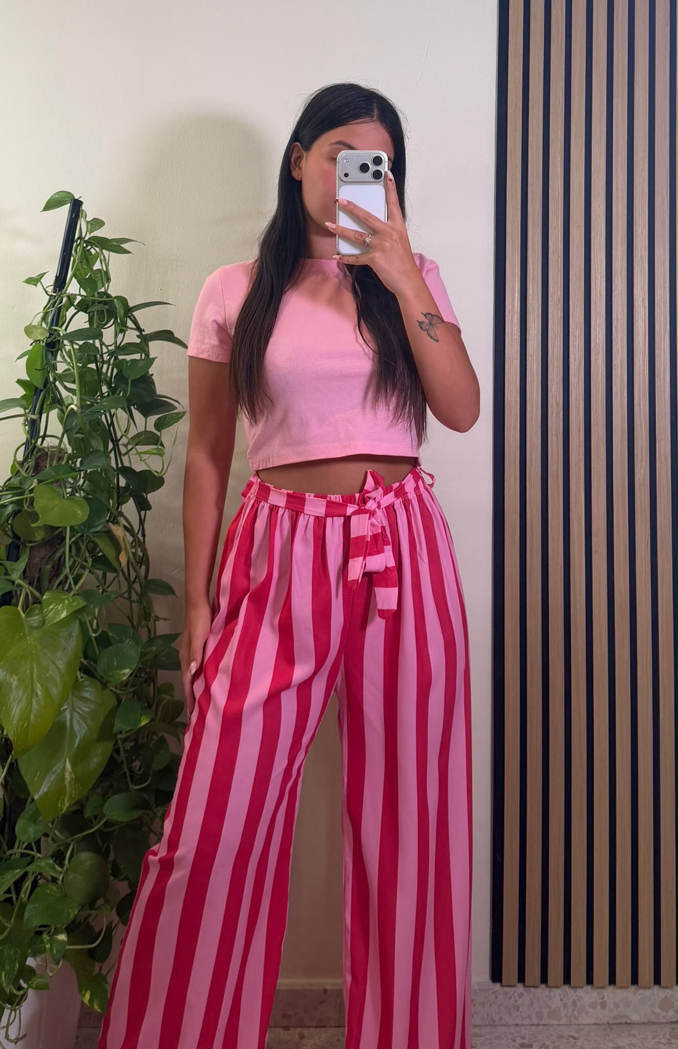 Pantalón rayas verano