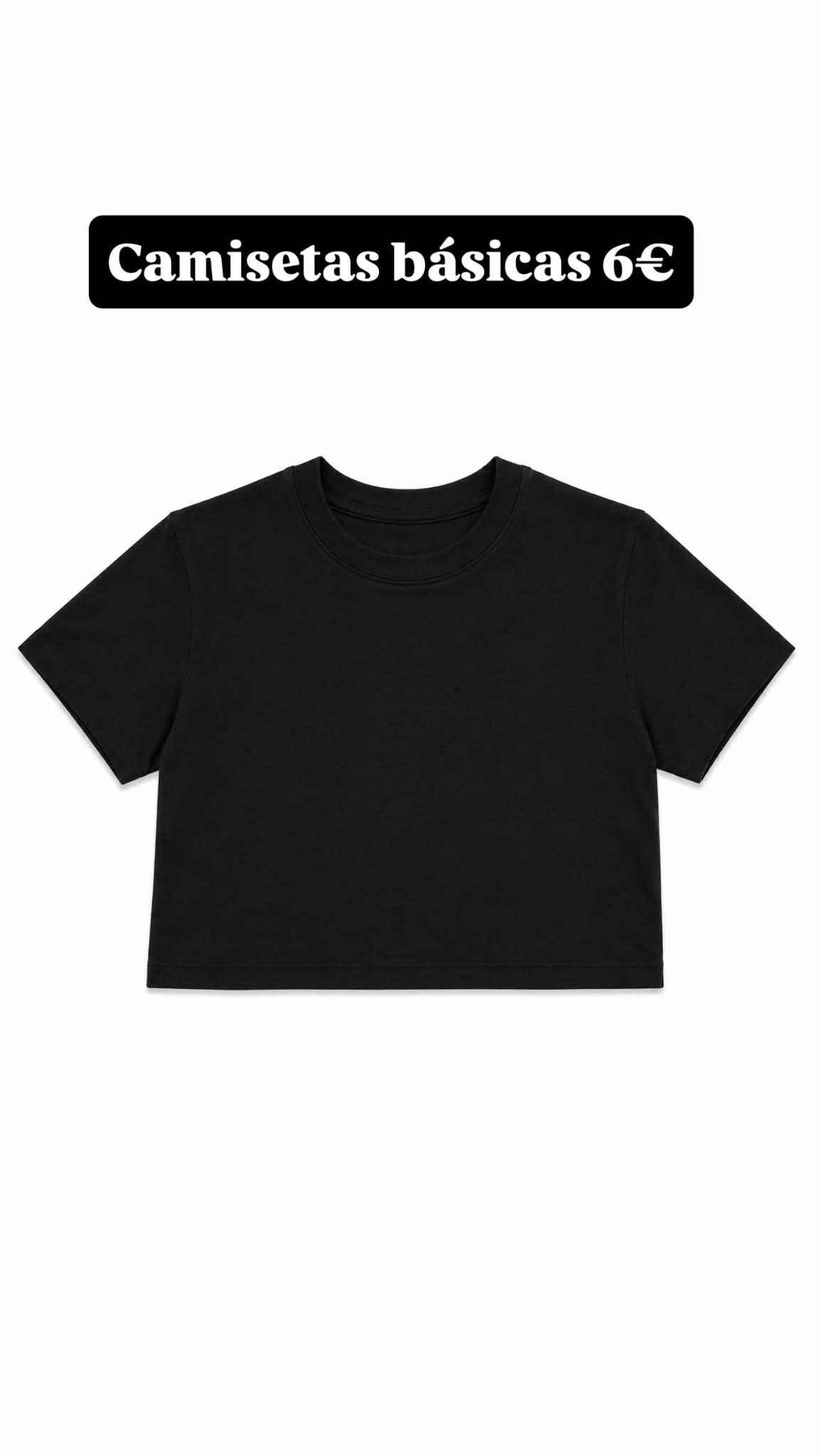 Camisetas Básicas colores