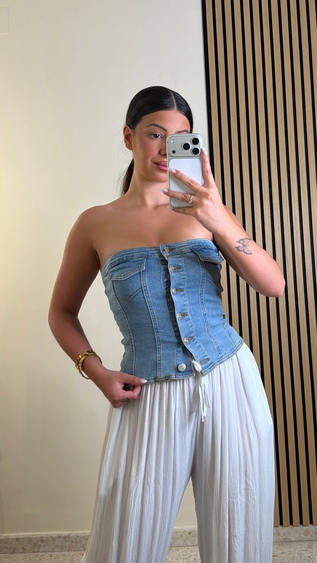 Top vaquero Denim