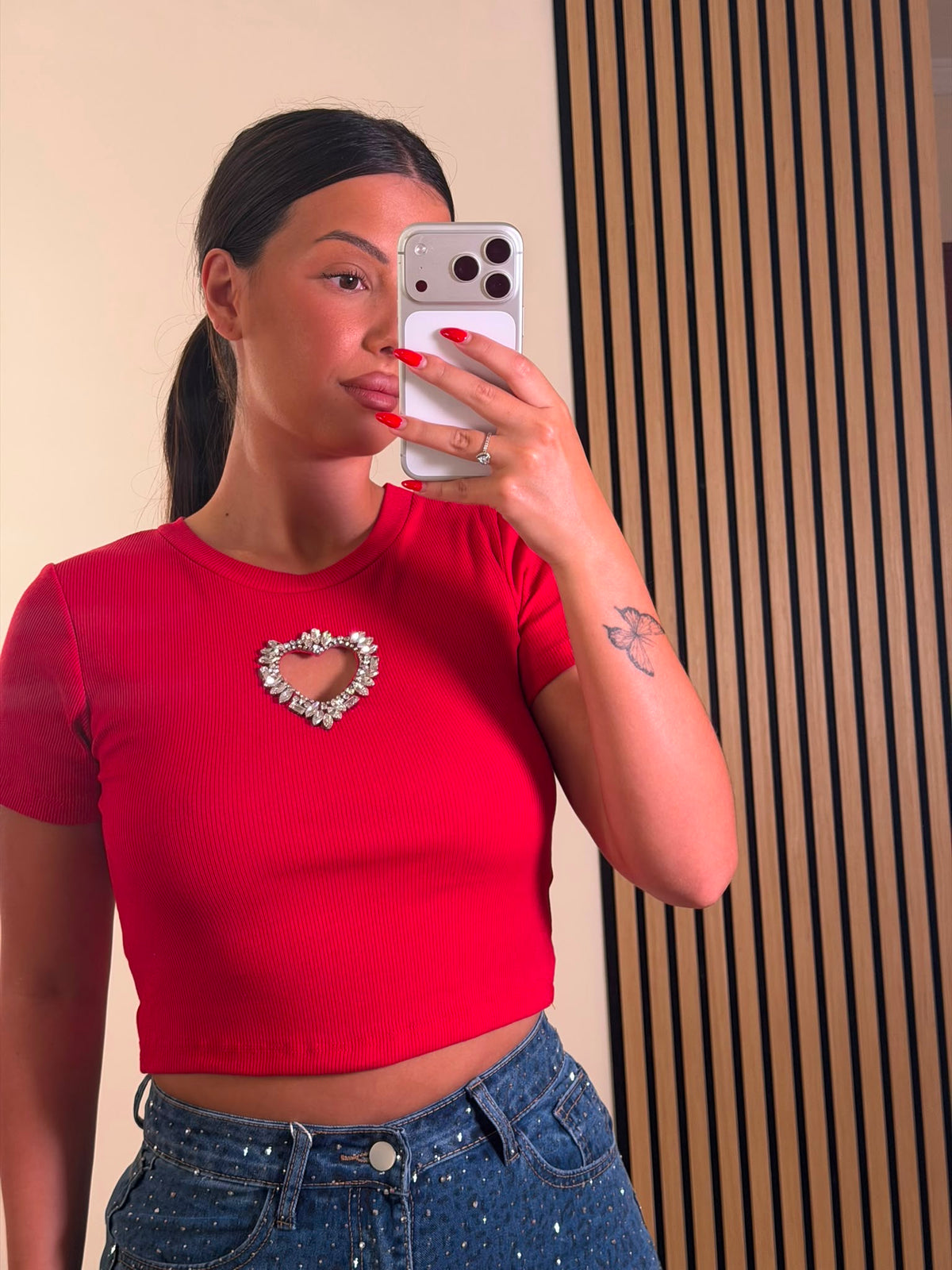Camiseta corazón