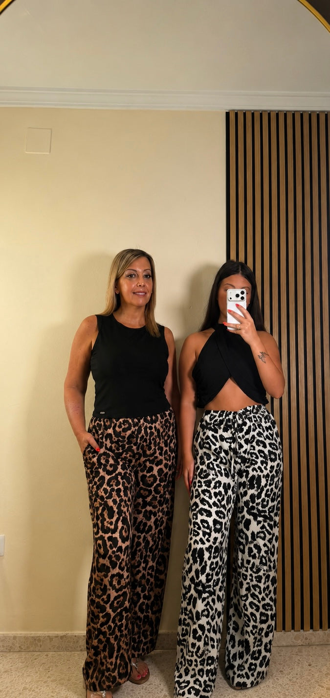 Pantalón animal print