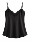 Top lencero satinado