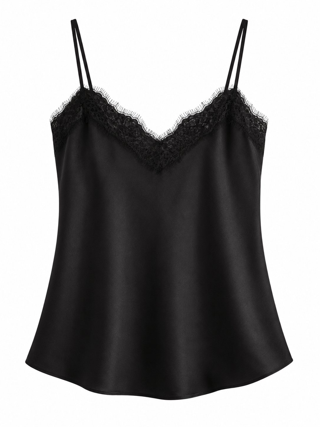 Top lencero satinado